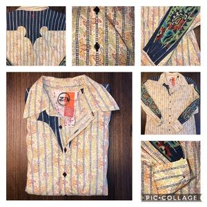 Men’s zen by Robert Graham Western embroidered 2XL